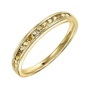 14Kt Yellow Gold Citrine 1/3Ctw Ring