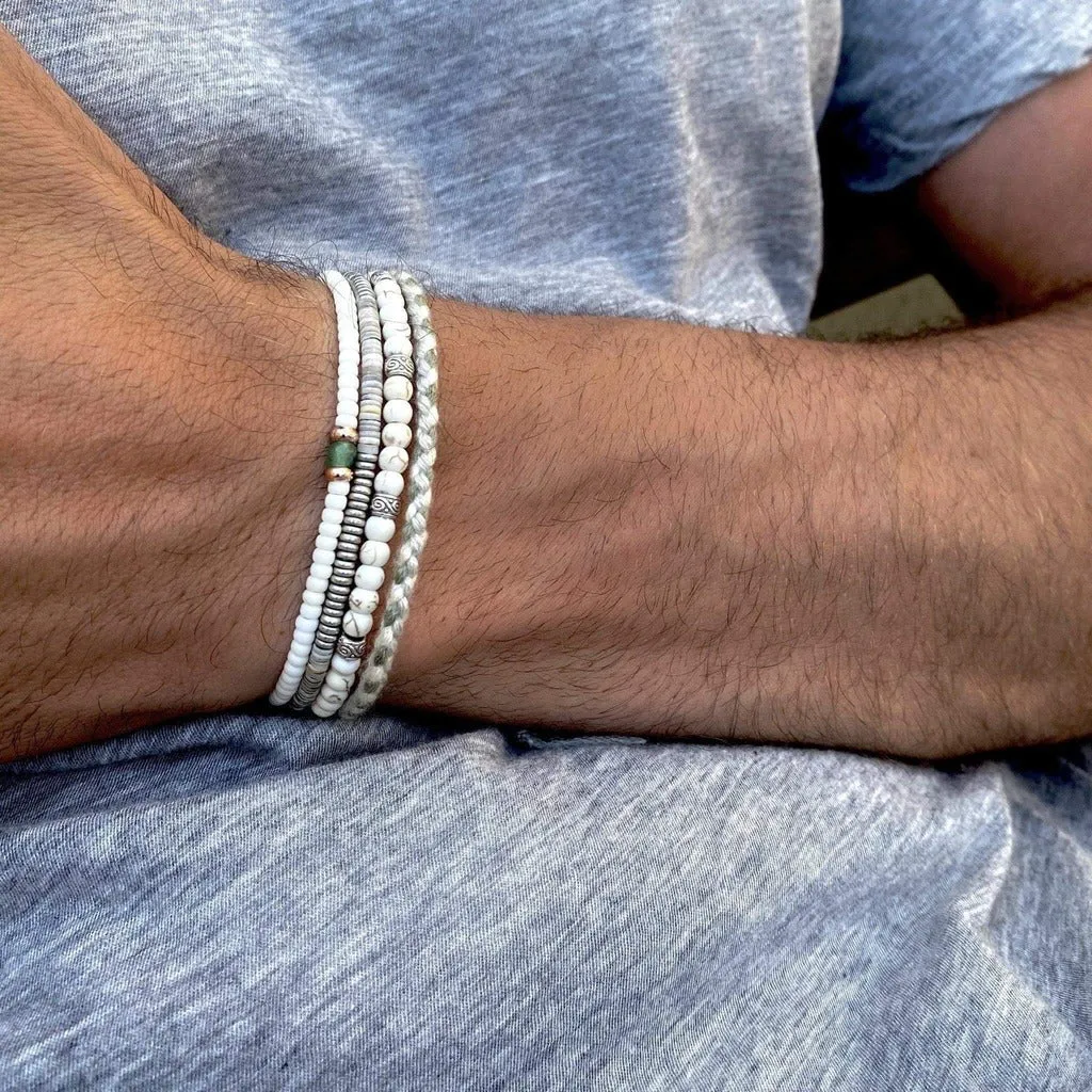 2mm Beads Dandy Bracelet (Cream)