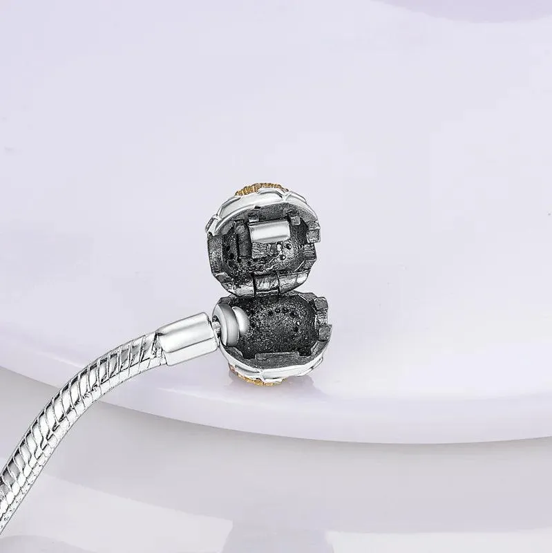 925 Sterling Silver Charm Bracelets for Women, Zircon Stones, Adjustable Length and Elegant Star Design