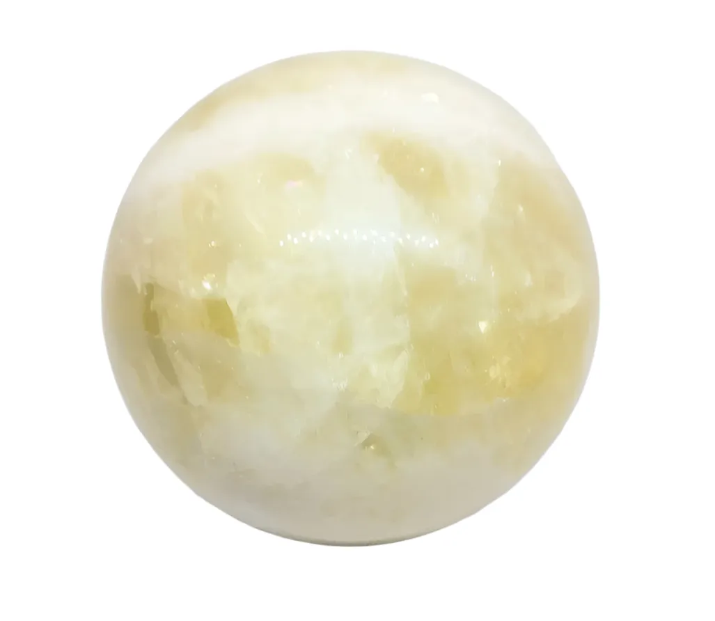 941G Lemon Citrine Crystal Sphere