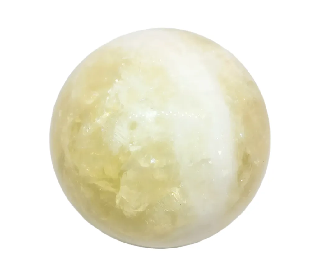 941G Lemon Citrine Crystal Sphere