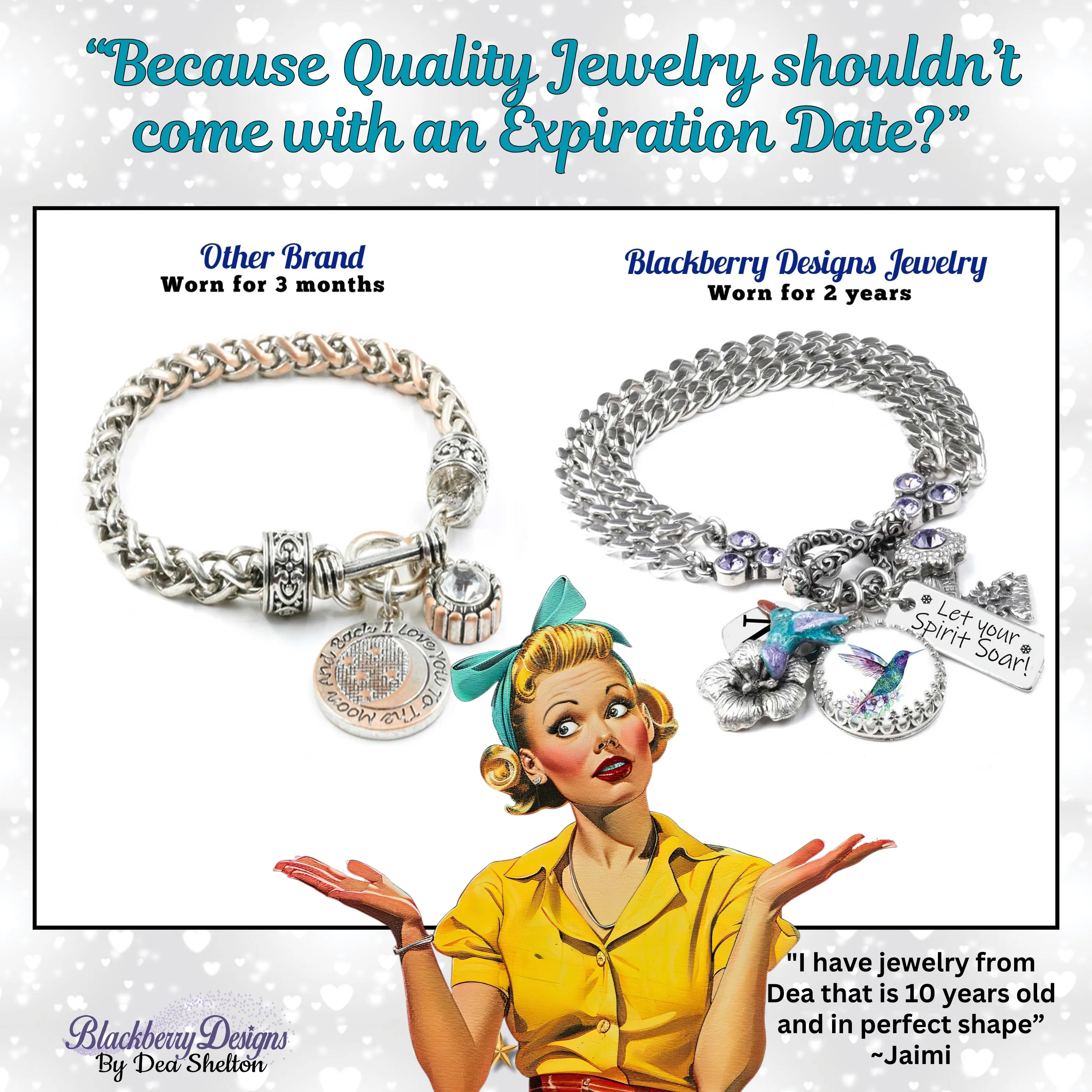 Alice in Wonderland, White Rabbit Charm Bracelet