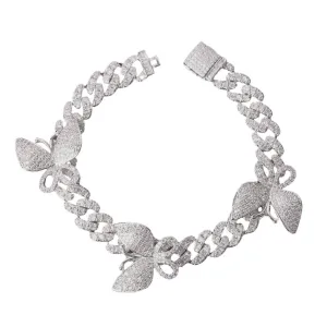 Allure CZ Cuban Link Anklet