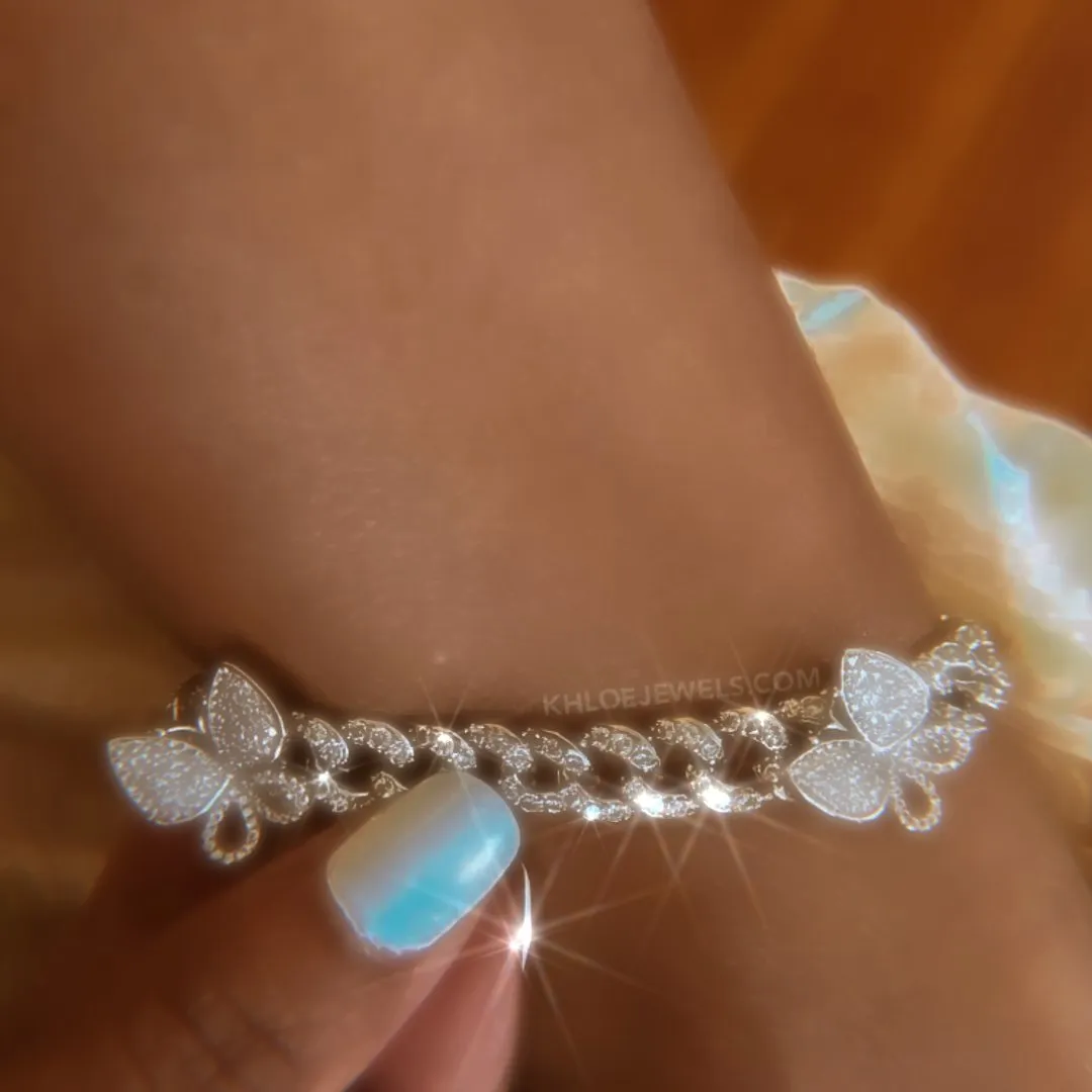 Allure CZ Cuban Link Anklet