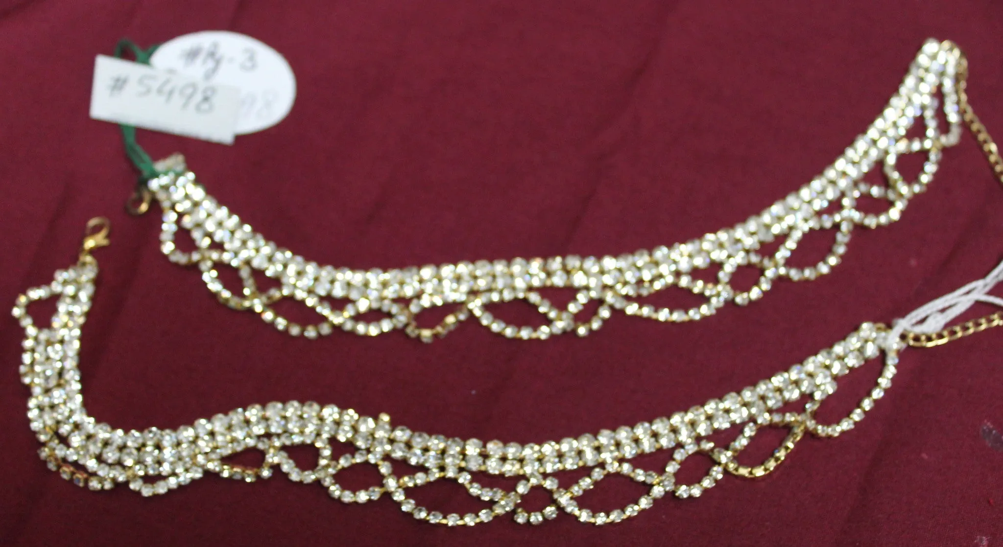 Anklet Payal 5498 Indian Polki Payal Shieno Sarees Pleasanton