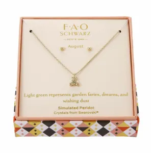 Bear Birthstone Gold - August