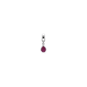 Charm's Collection Achievement Rubis "Pierre de la Passion" Argent 925