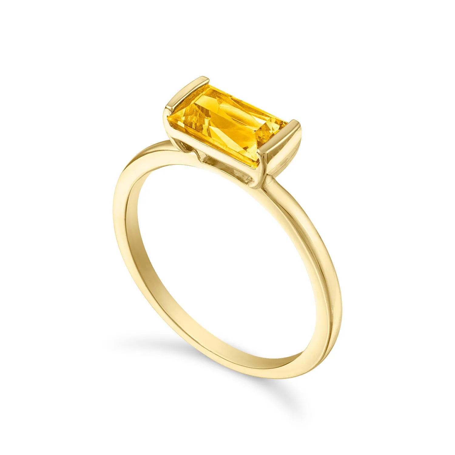 Citrine Bonbon Ring