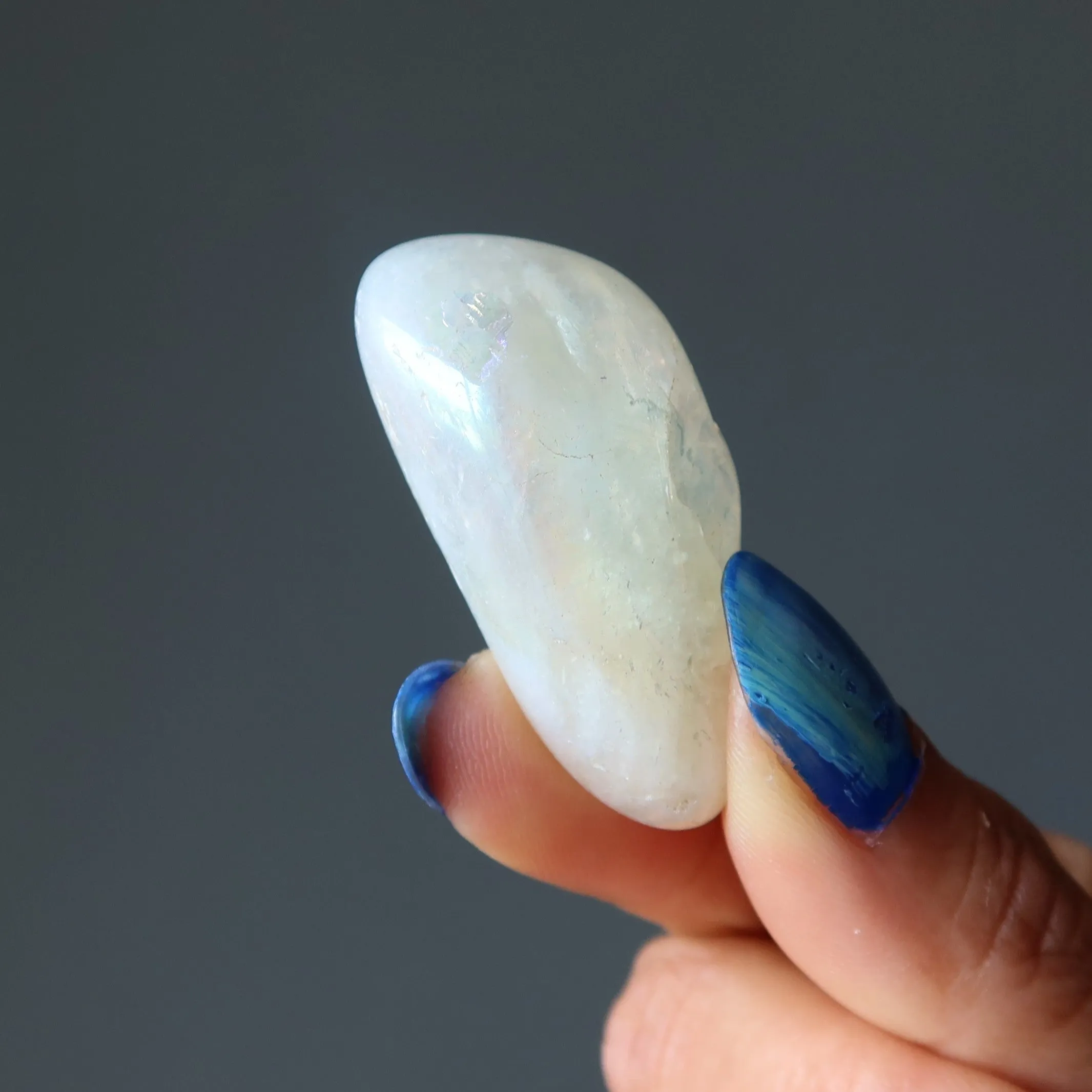 Citrine Tumbled Stone Aura Rainbow Abundance Crystal