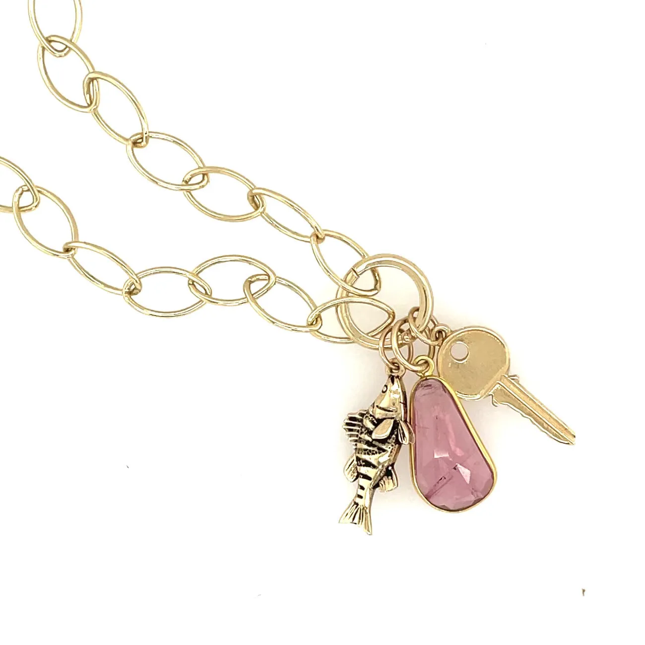 Claspless Wide Oval Cable Bracelet