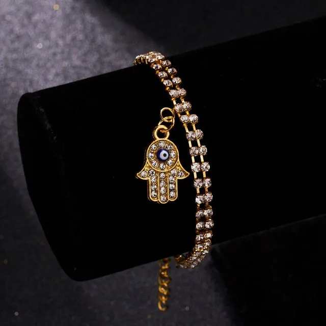 Classic Turkish Evil Eye Bracelet for Women
