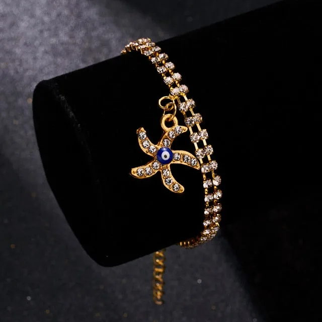 Classic Turkish Evil Eye Bracelet for Women
