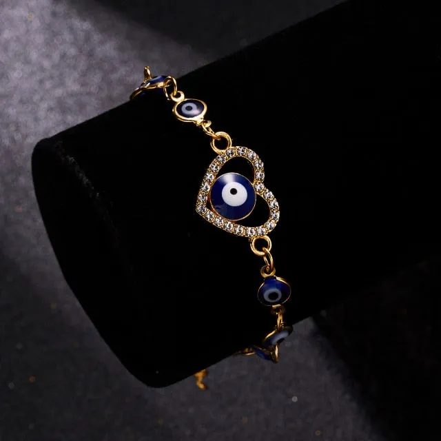 Classic Turkish Evil Eye Bracelet for Women