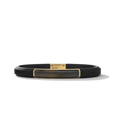 David Yurman 8mm Rubber Bracelet