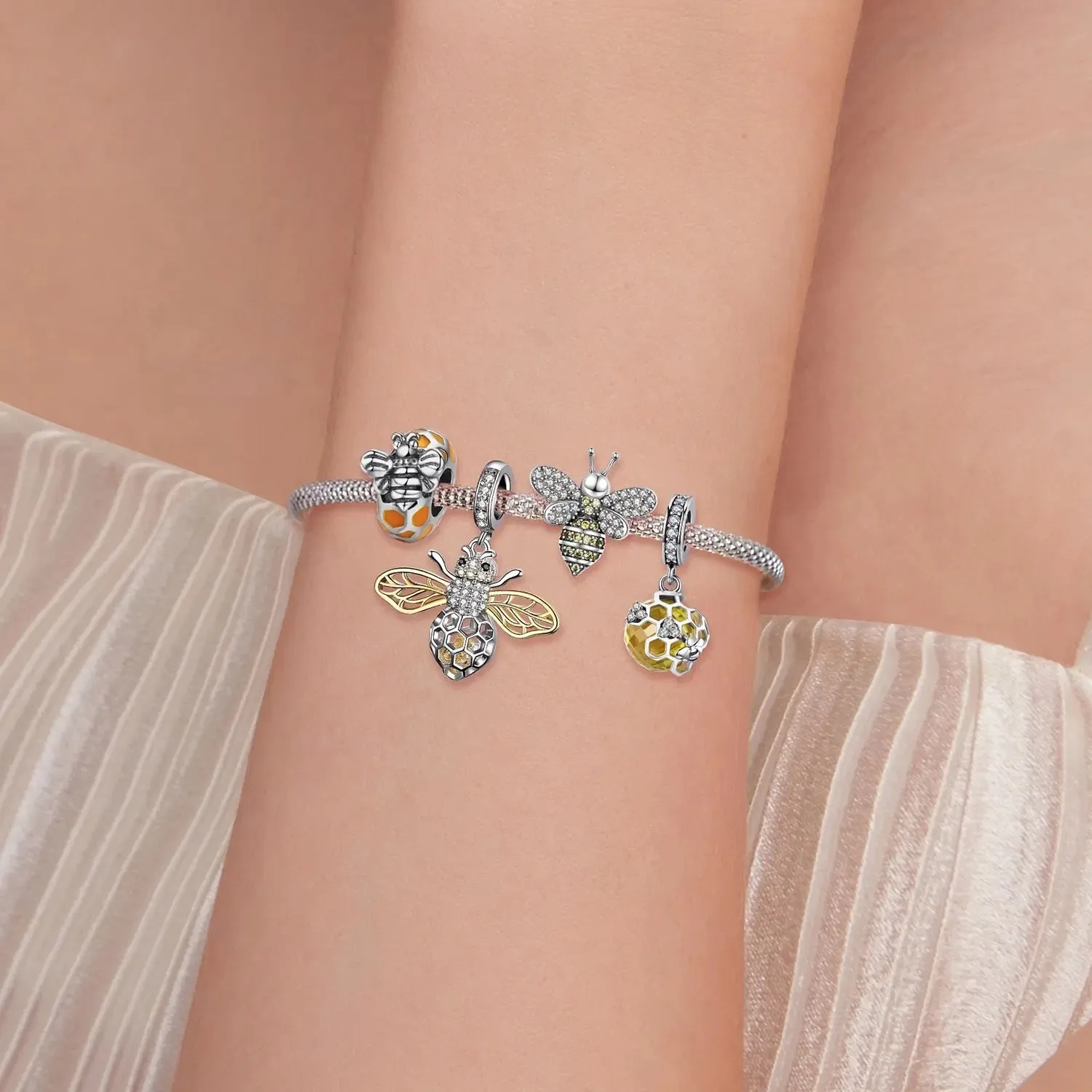 Delicate Bee Charm