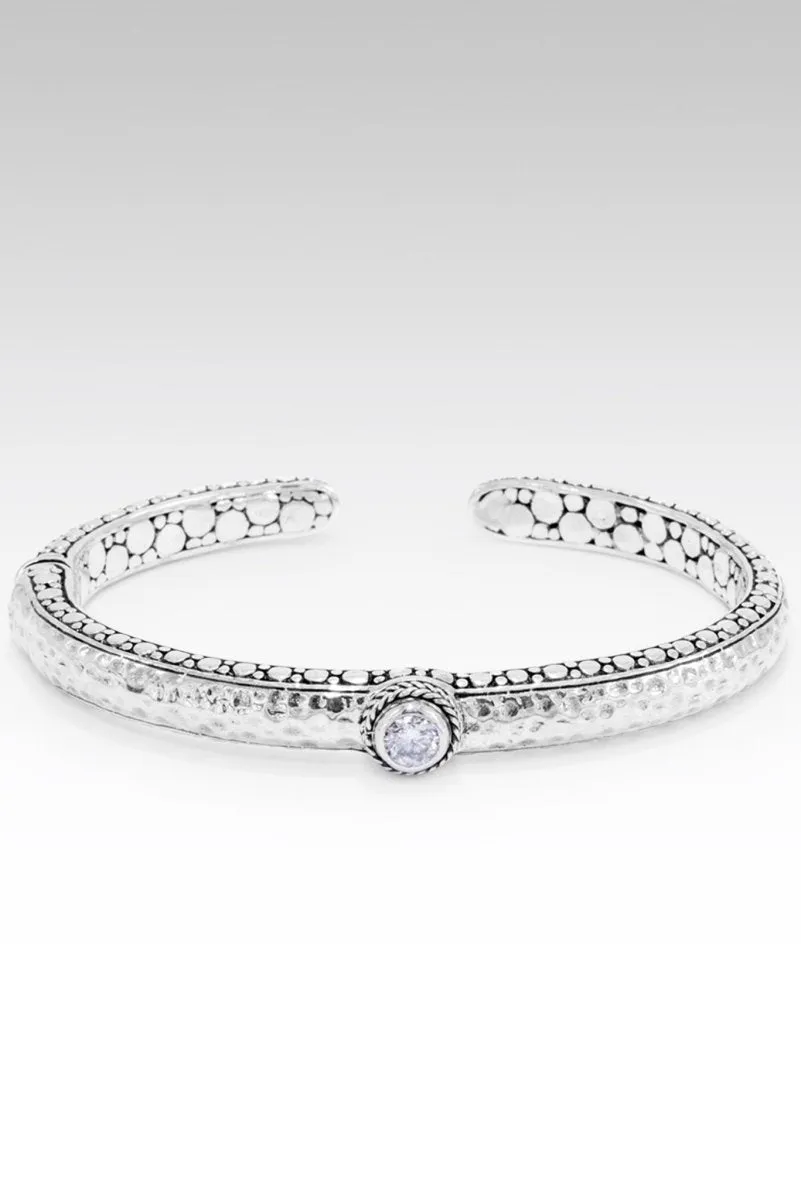 Display Of Faith Cuff™ in Moissanite