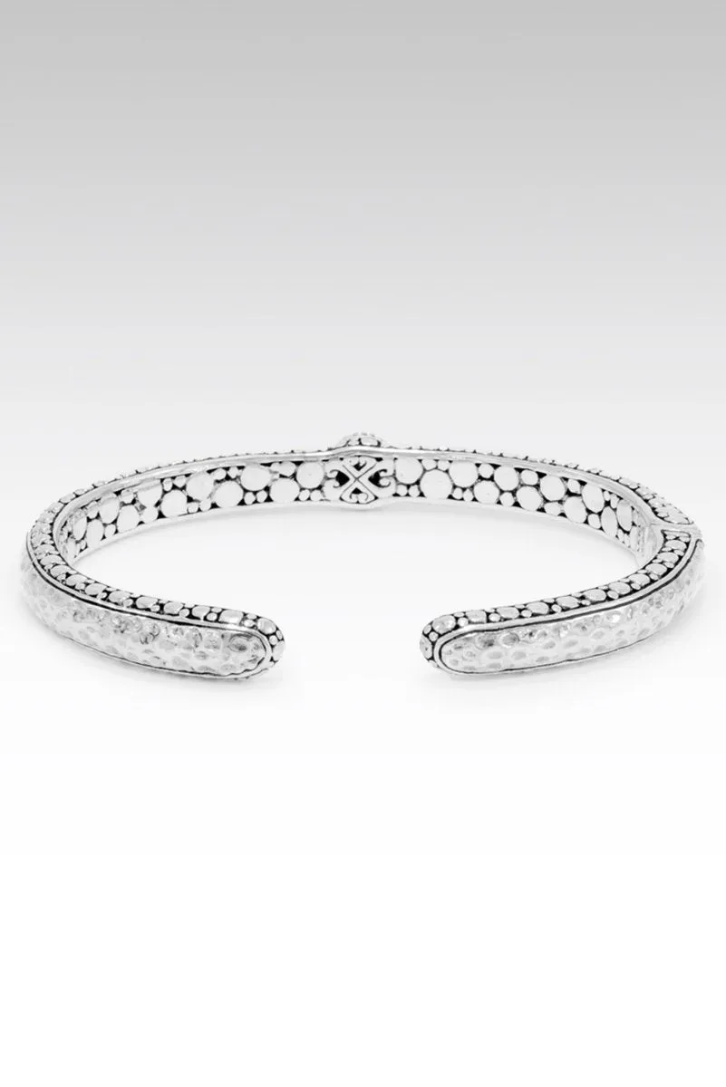 Display Of Faith Cuff™ in Moissanite