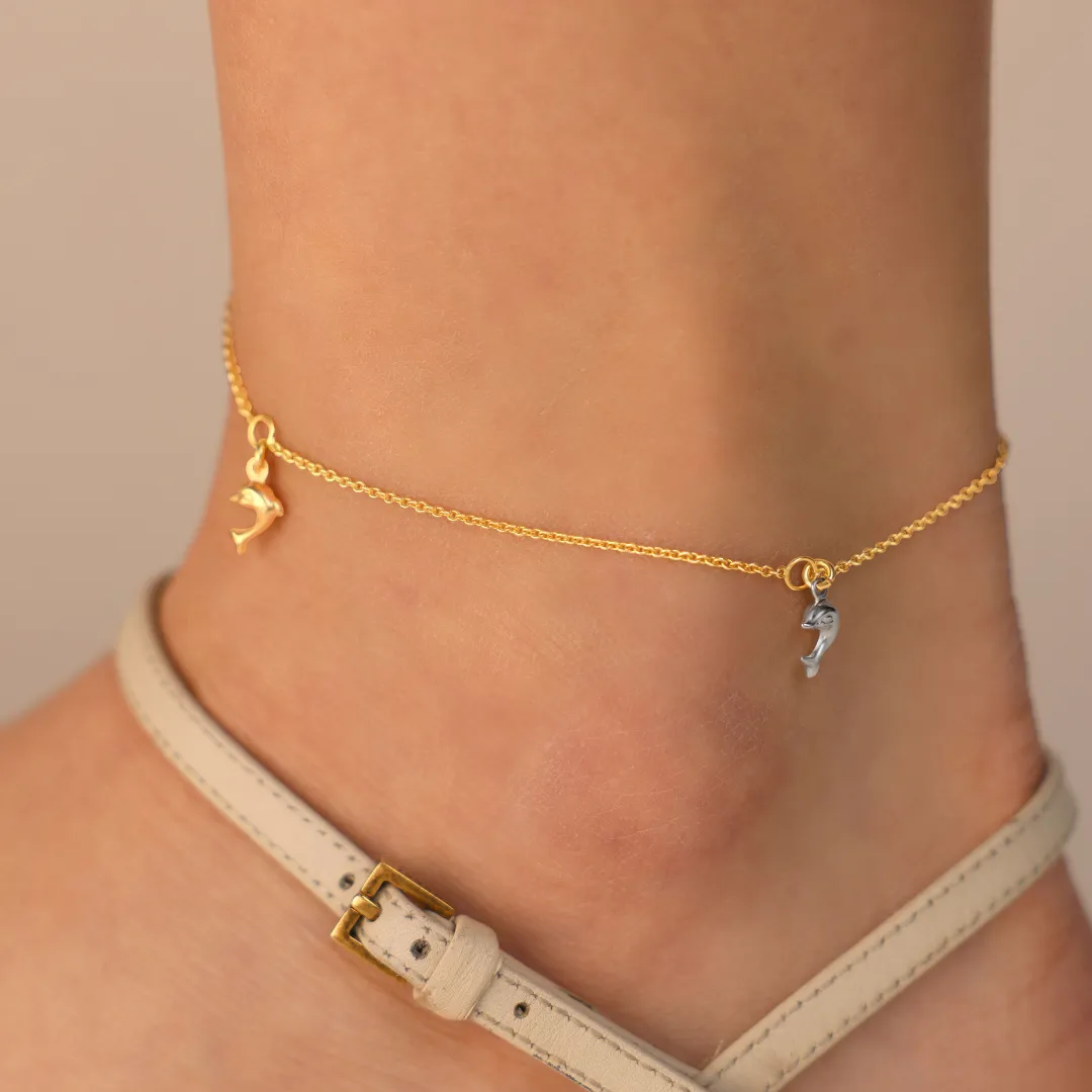Dolphin Anklet