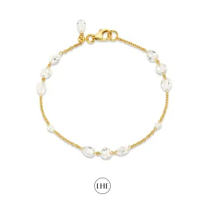 Eau de Rose Cut Iris Bracelet | Ready to Ship