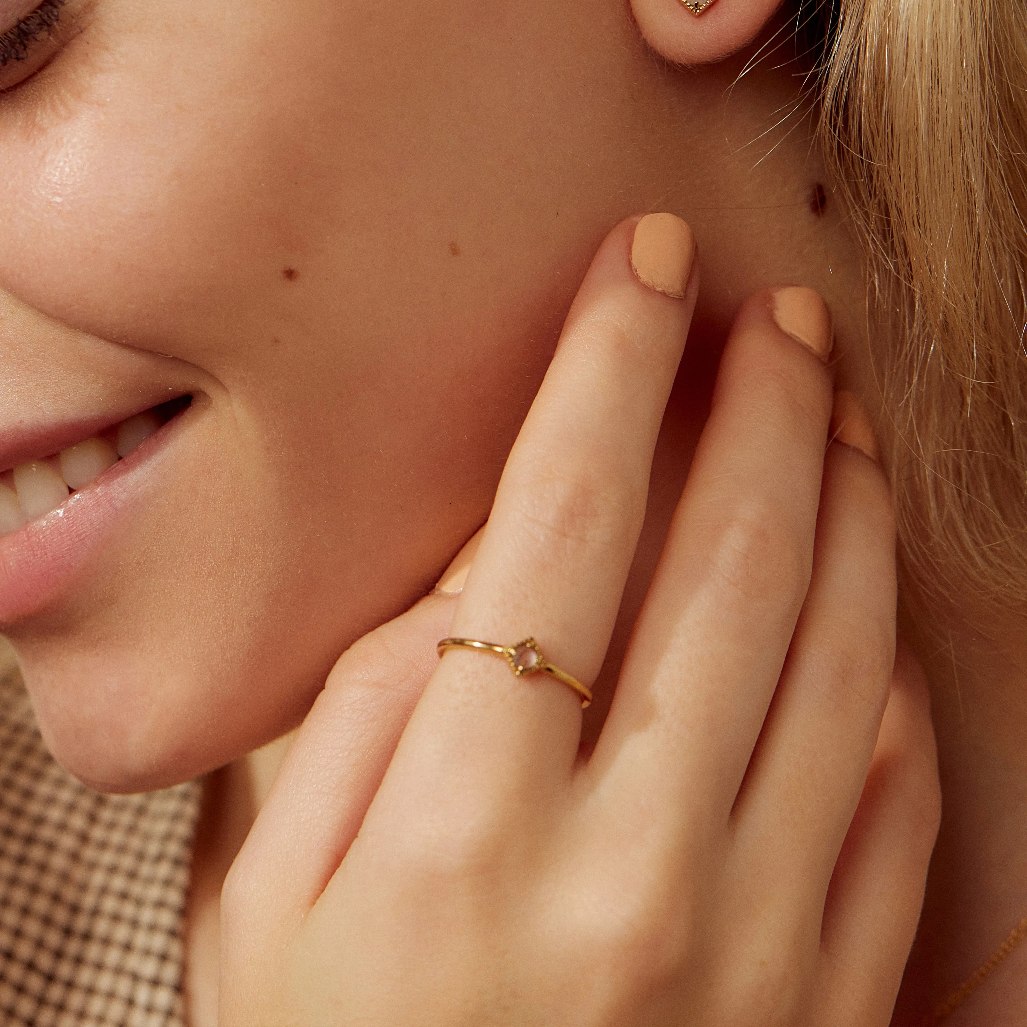 Eclipse Ring Moonstone