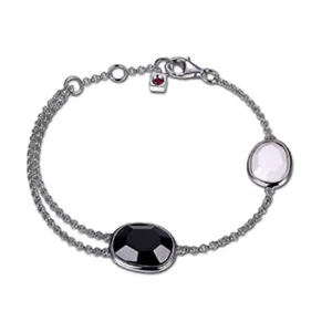 ELLE™ AGATE SILVER BRACELET