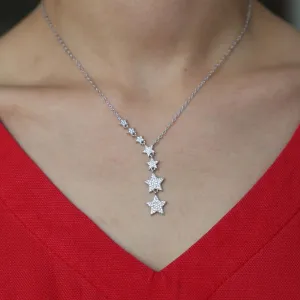 Fashion 7 Stars Necklaces Charm Jewelry