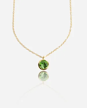 Gemstone Necklace - Peridot