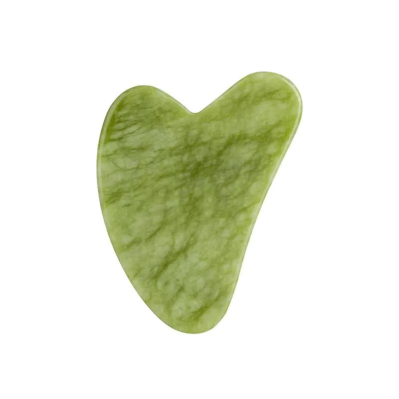 Gua Sha Slice Only Facial Massage Roller Guasha Board Kit Double Heads Jade Stone Face Lift Skin Relaxation Slimming BeAUty Tool Fa0002