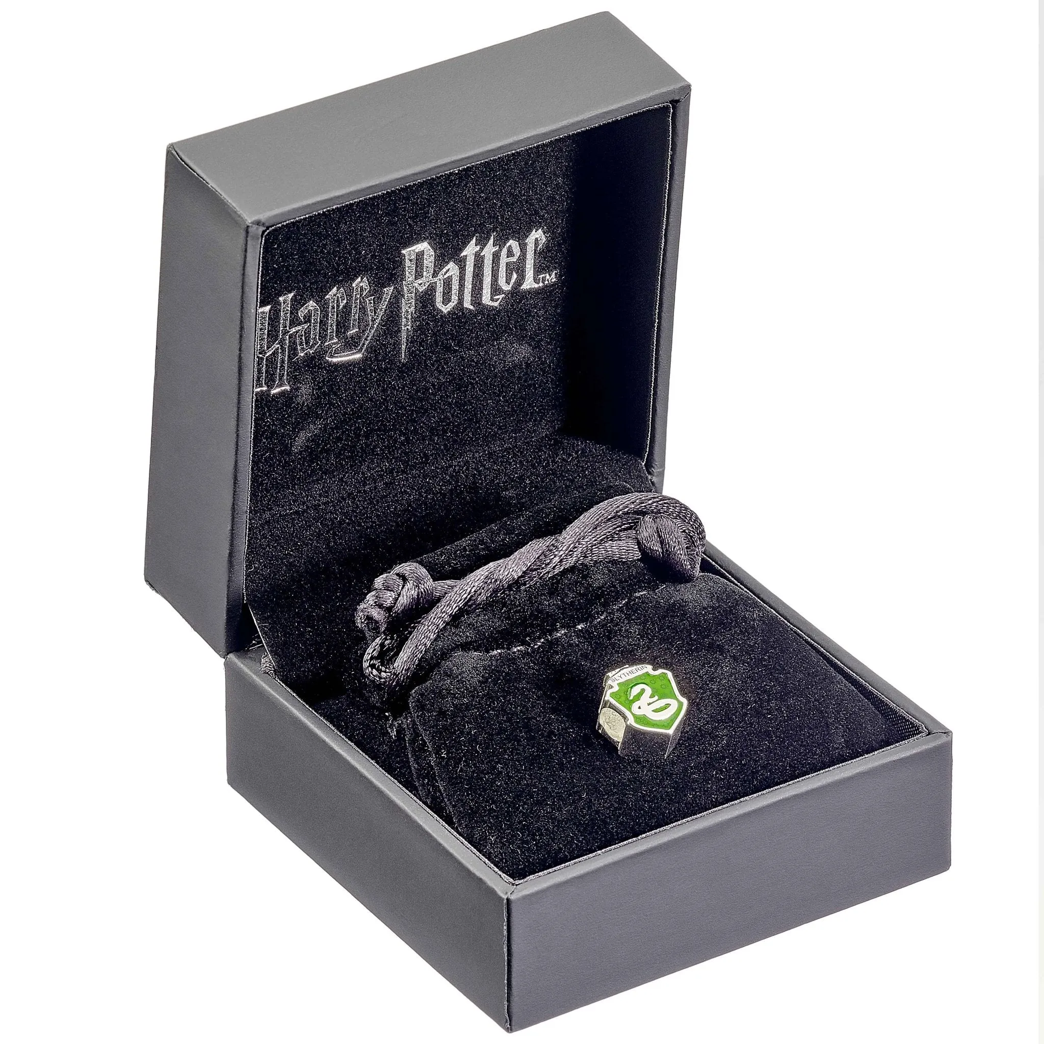 Harry Potter Sterling Silver Slytherin Spacer Bead SB000223
