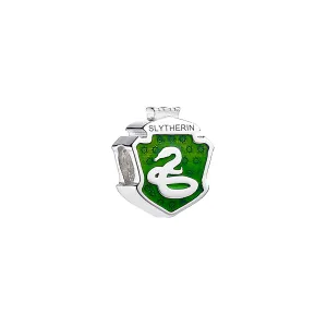 Harry Potter Sterling Silver Slytherin Spacer Bead SB000223