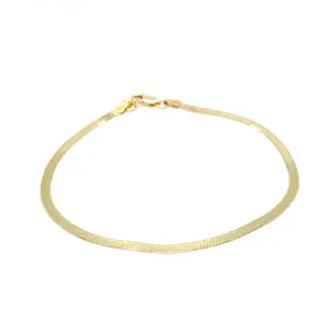 Herringbone Anklet