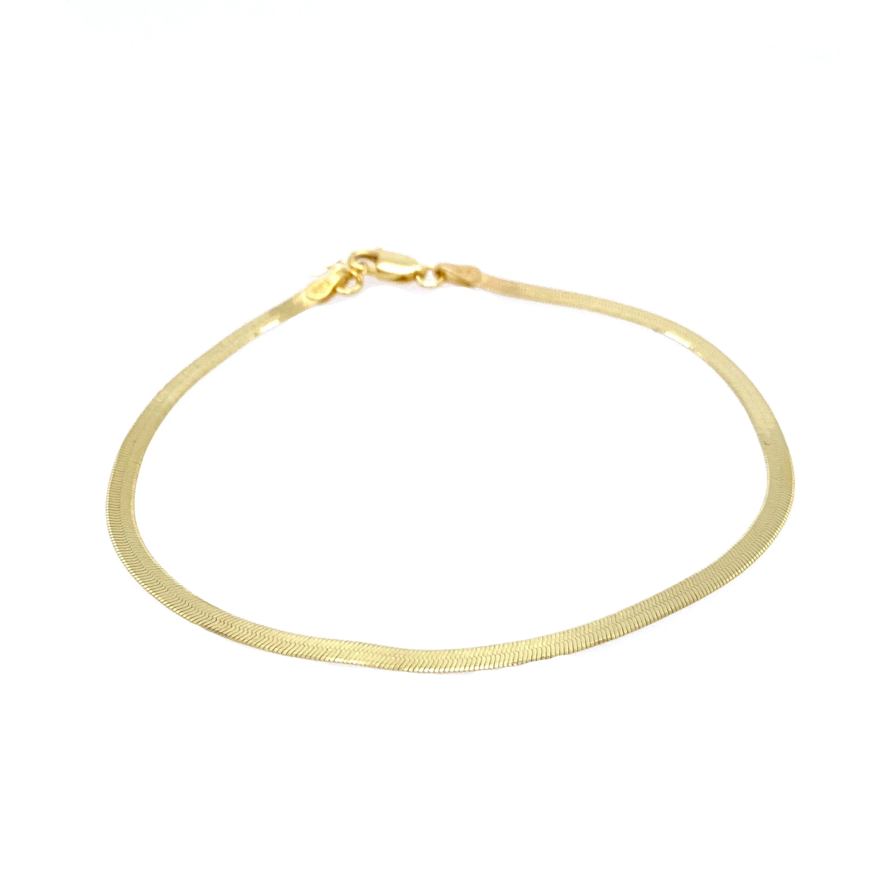 Herringbone Anklet