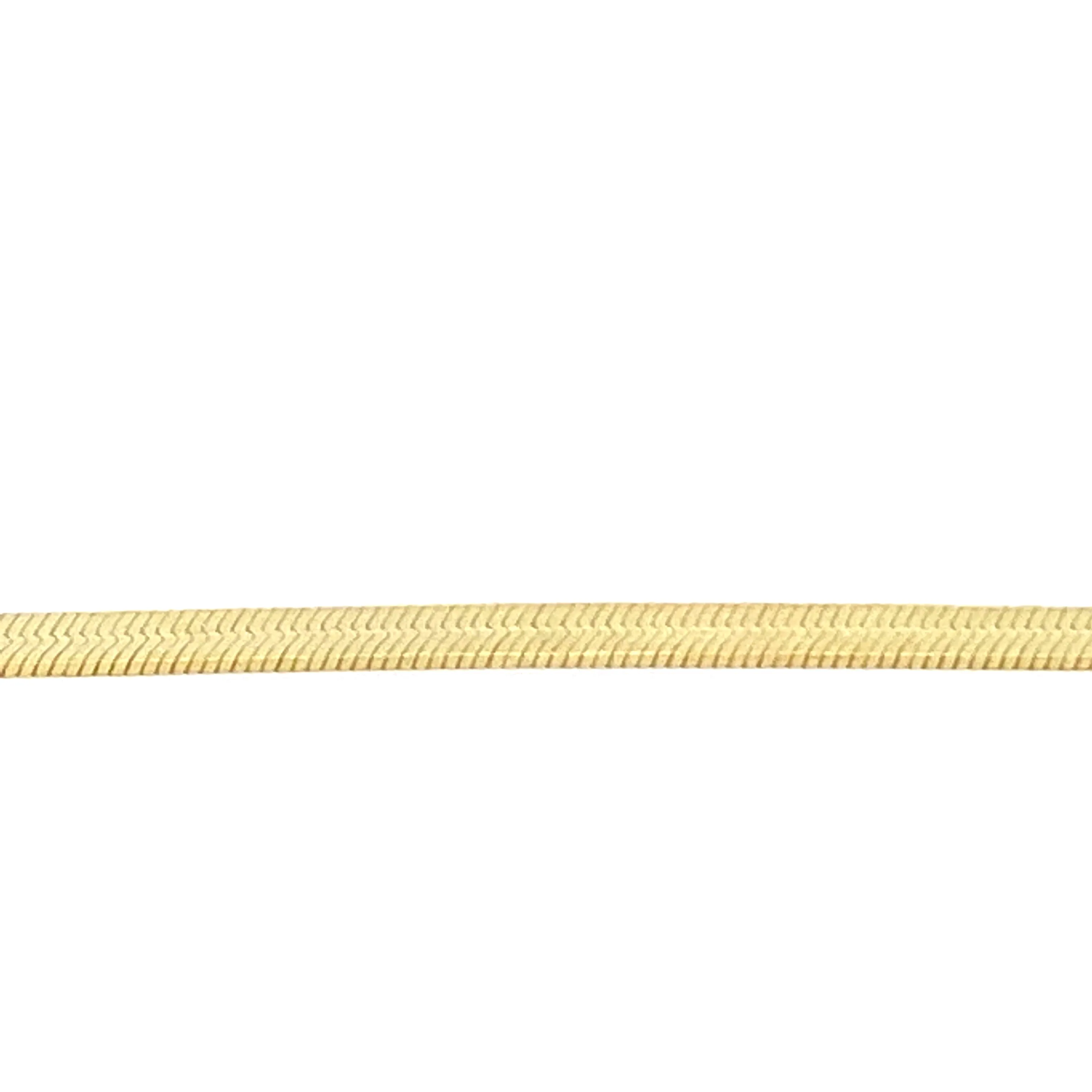 Herringbone Anklet