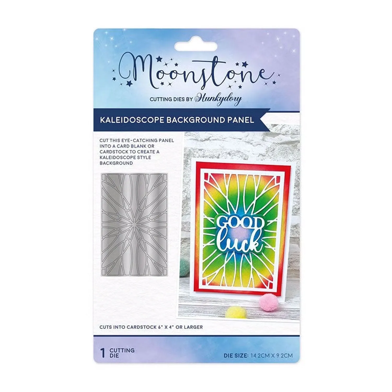 Hunkydory Moonstone Dies - Kaleidoscope Background Panel