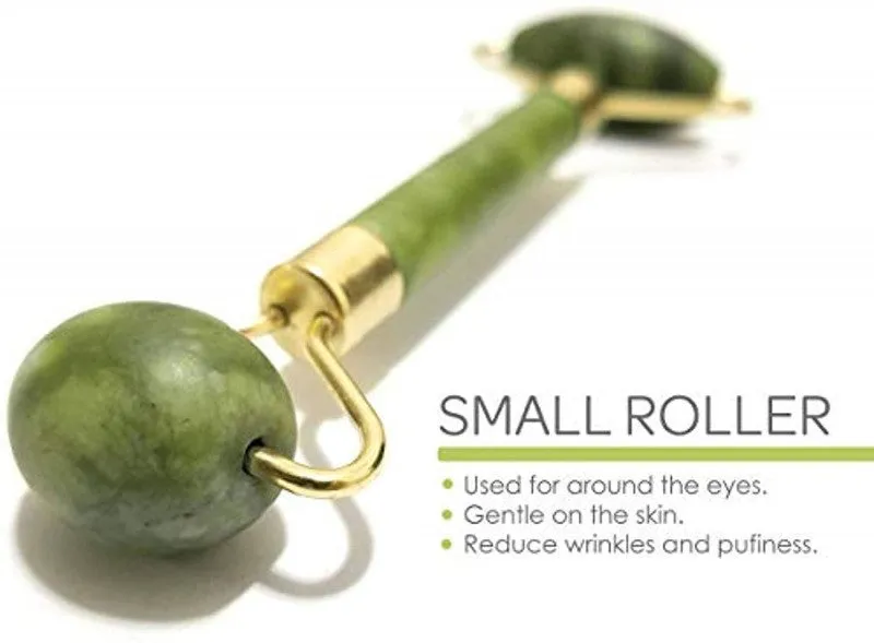 Importikaah Anti Aging Natural Jade Facial Roller Healing Slimming Massager (Jade Roller) Cosmetics (100% off)
