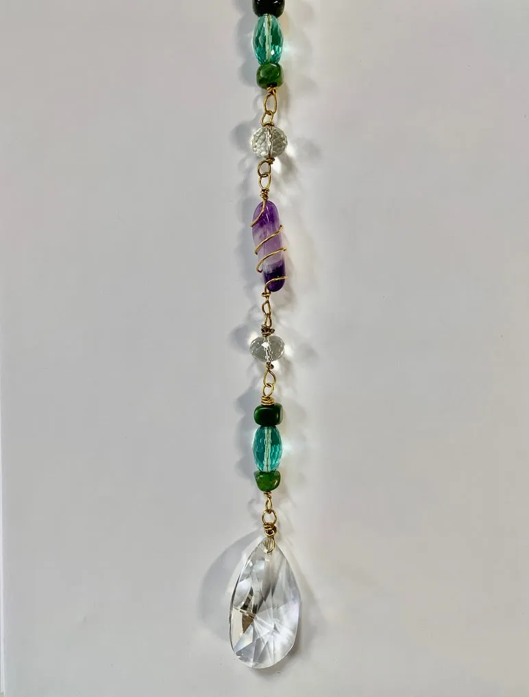 Jade City Creations- Gemstone Suncatcher