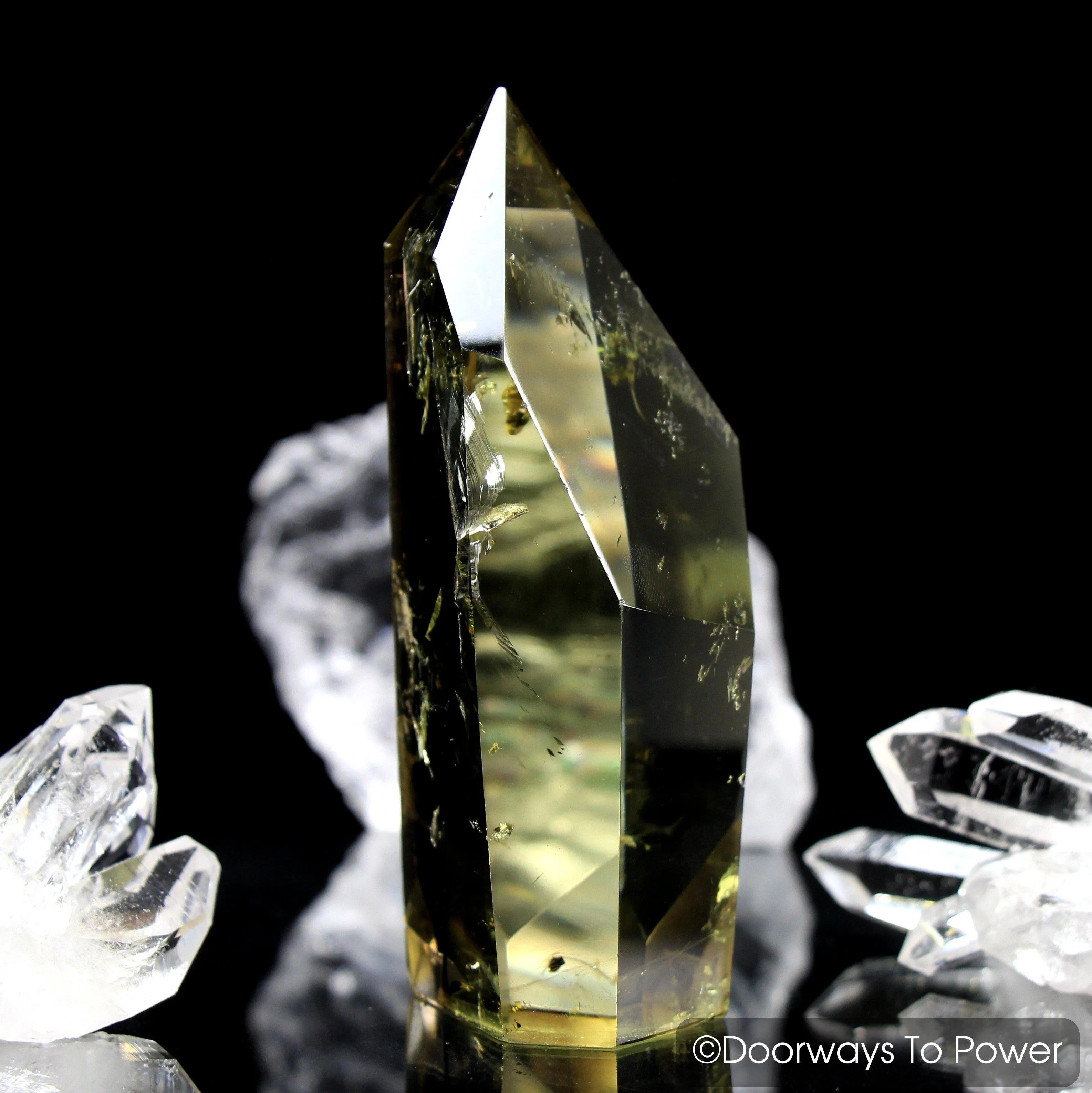 John of God Blessed Citrine Casa Crystal Point "Abundance & Good Fortune'