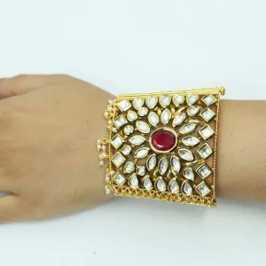 Kundan Mahabharat Bracelet 1937-6002