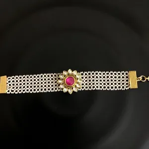 Kundan Ruby Bracelet 7558-1087