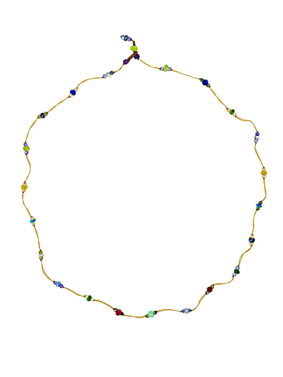 Loopy Sparkly Necklace