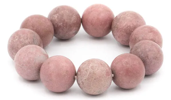 Luxury Rhodonite Natural Gemstone Bracelet