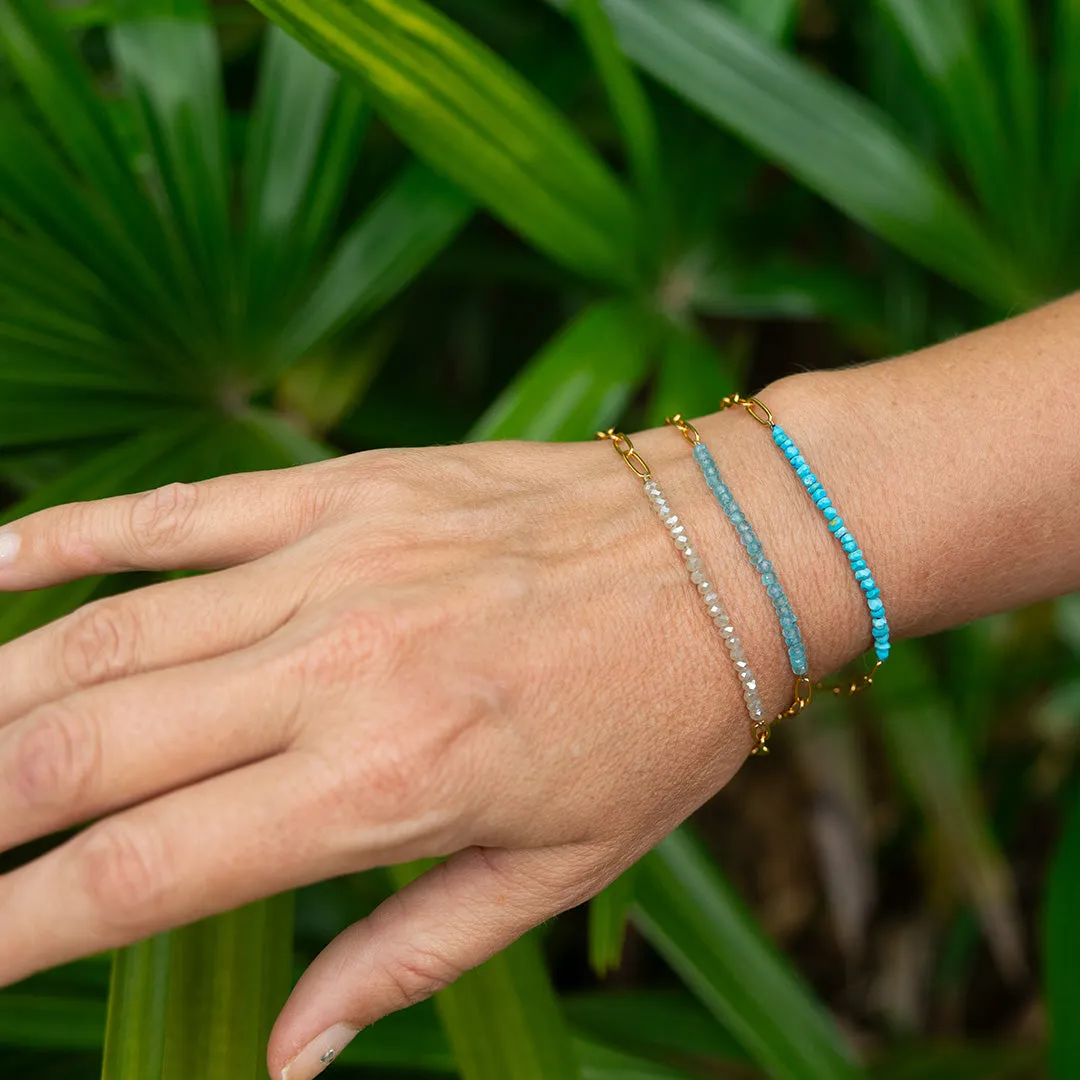 Makiki Loop Gemstone Bracelet