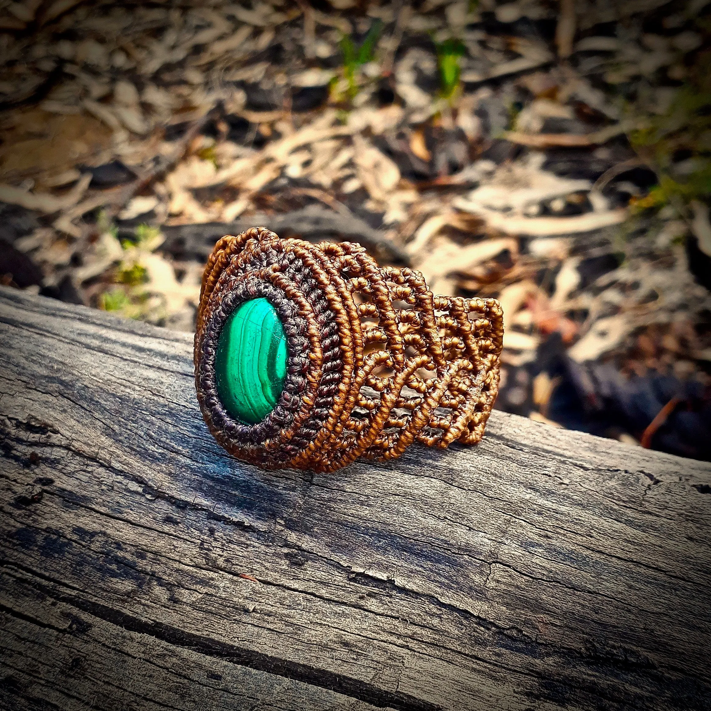Malachite bracelet