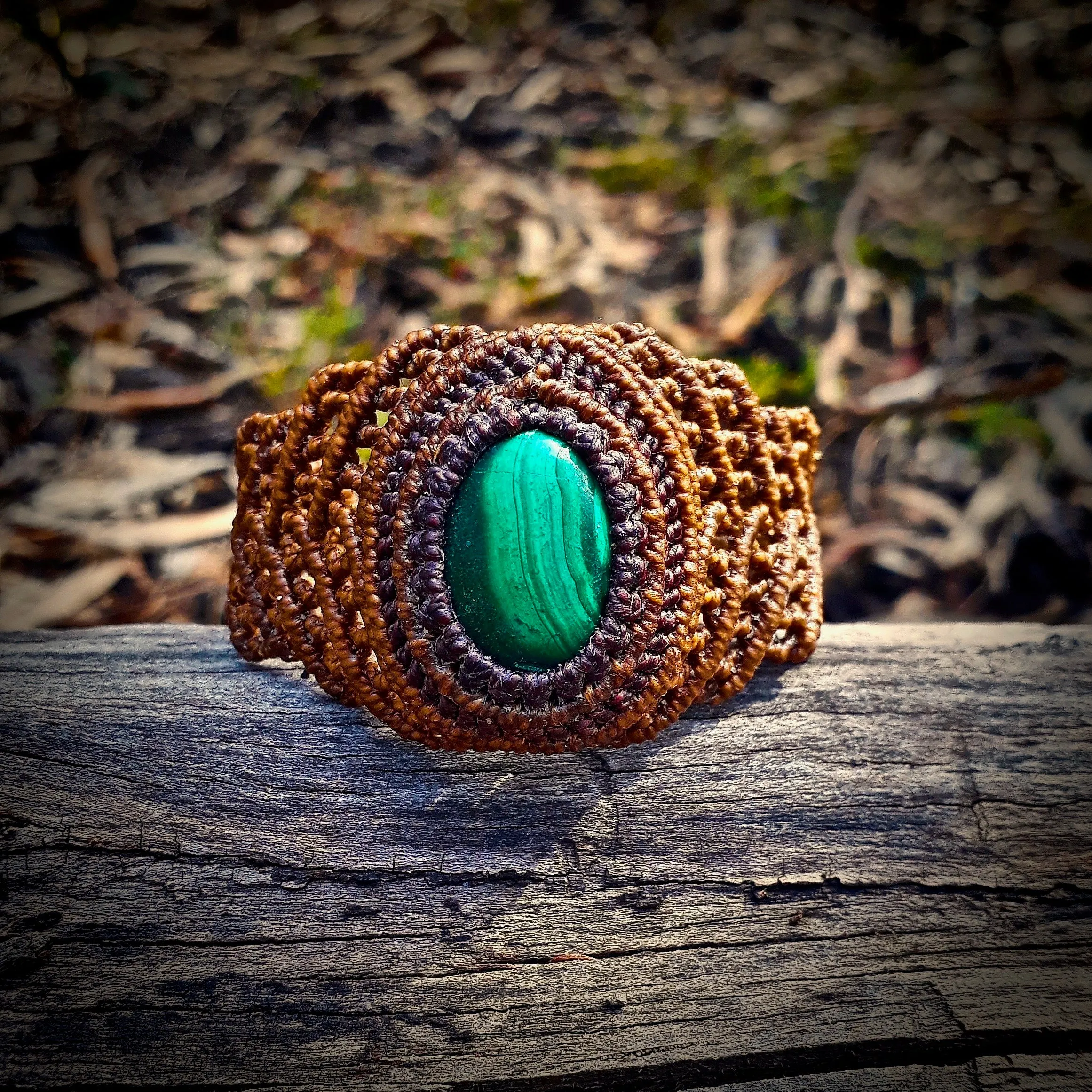 Malachite bracelet