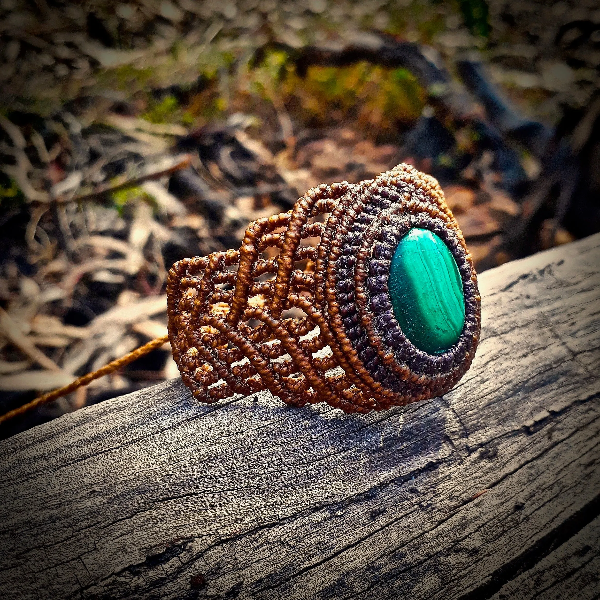 Malachite bracelet