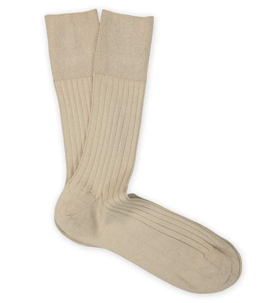 Marcoliani Ribbed Anklet Dress Sock