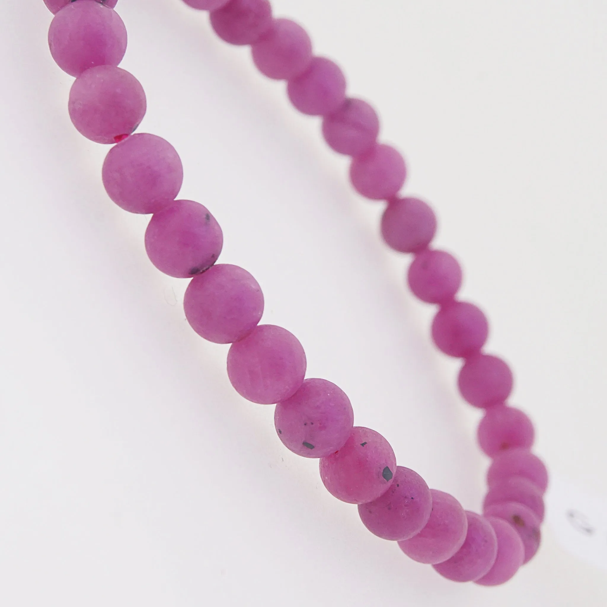 Matte Ruby 6mm