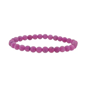 Matte Ruby 6mm