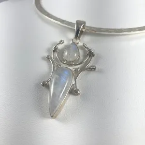Moonstone & Sterling Silver Pendant