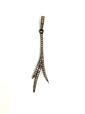Nathan & Moe Pavé Diamond Branch Charm